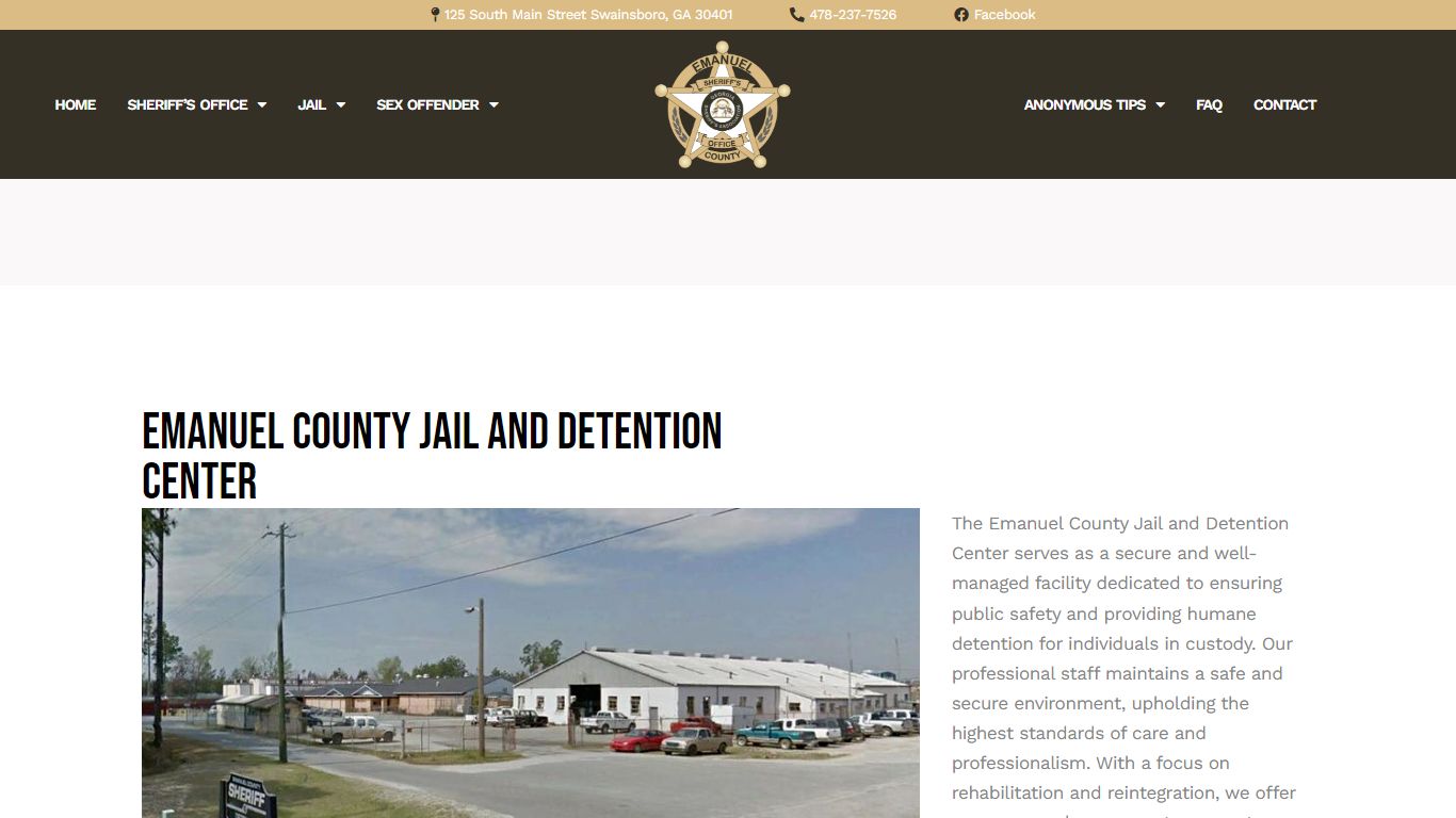 Current Inmates - Emanuel County Sheriff's Office