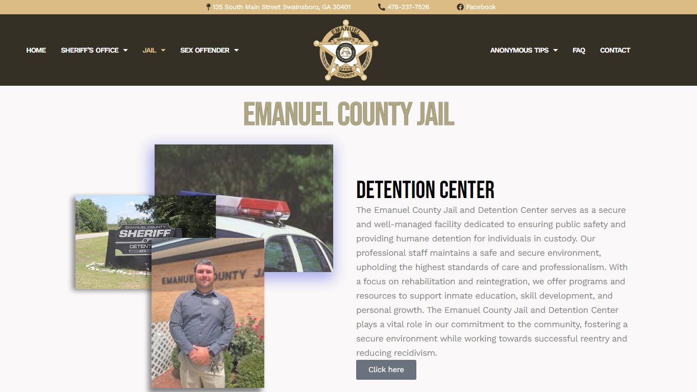 Jail - Emanuel County Sheriff\'s Office